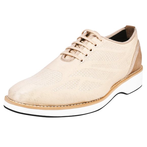 Lava Singh Mens Casual Textile Printed Laceup Shoes